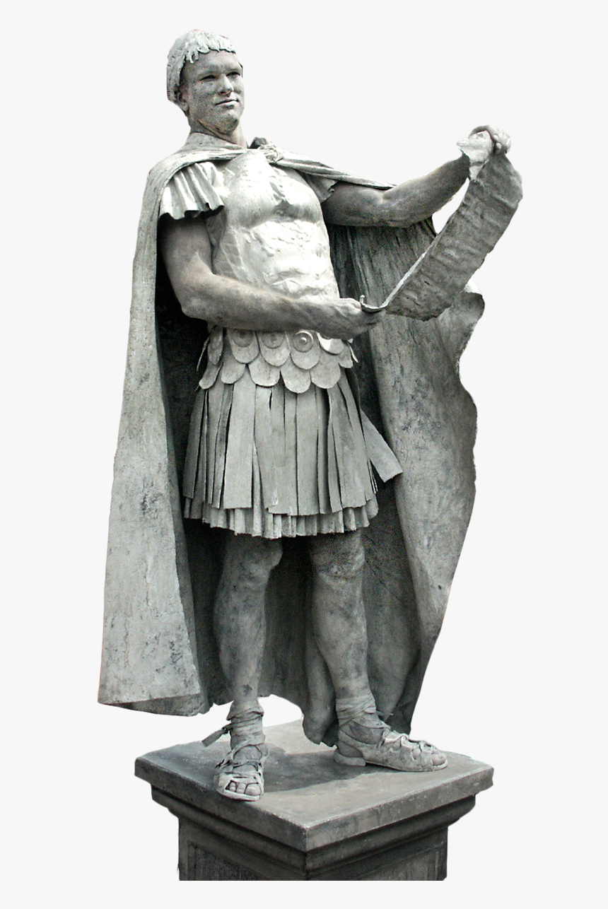 Roman Emperor Living Statue, HD Png Download