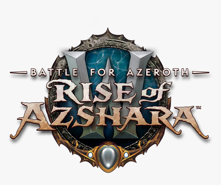 World Of Warcraft Wiki - Wow Rise Of Azshara Logo, HD Png Download