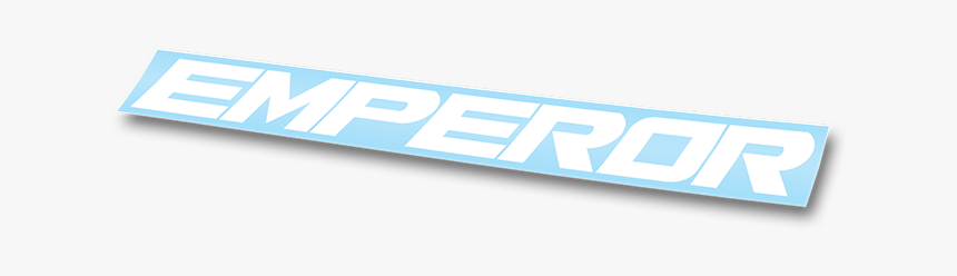 Emperor Sticker - Electric Blue, HD Png Download