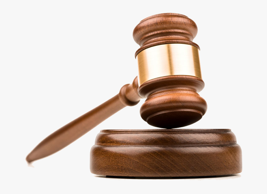 Download Court Hammer Png File - Transparent Background Gavel, Png Download