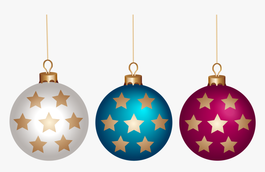Christmas Ball Set Png Clip Art - Clipart Christmas, Transparent Png