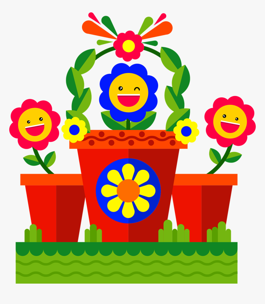 Emoji Flowers Garden Free Picture - Garden Emoji, HD Png Download