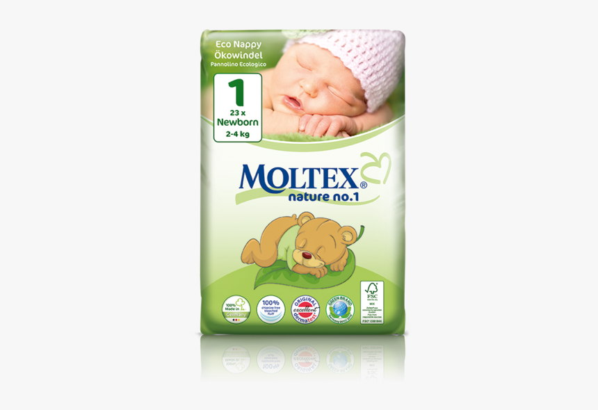Moltex Nature No1 Nb23 Web - Moltex Nature Pampers, HD Png Download