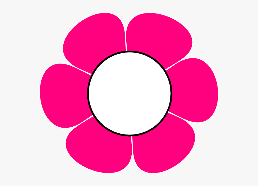 Hi Pink Flower Clipart - Flowers Clip Art Red, HD Png Download