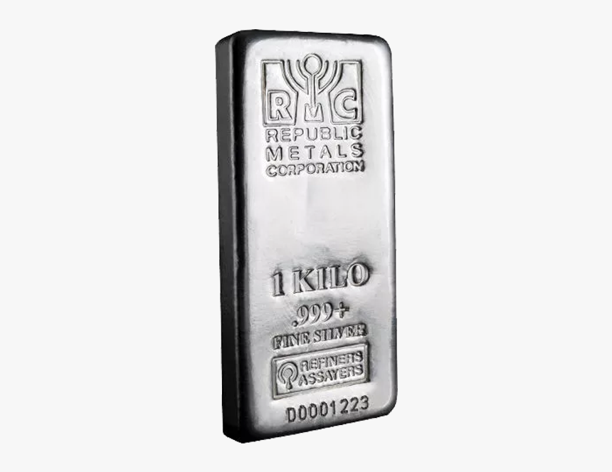 1 Kg Silver Bar - Cosmetics, HD Png Download