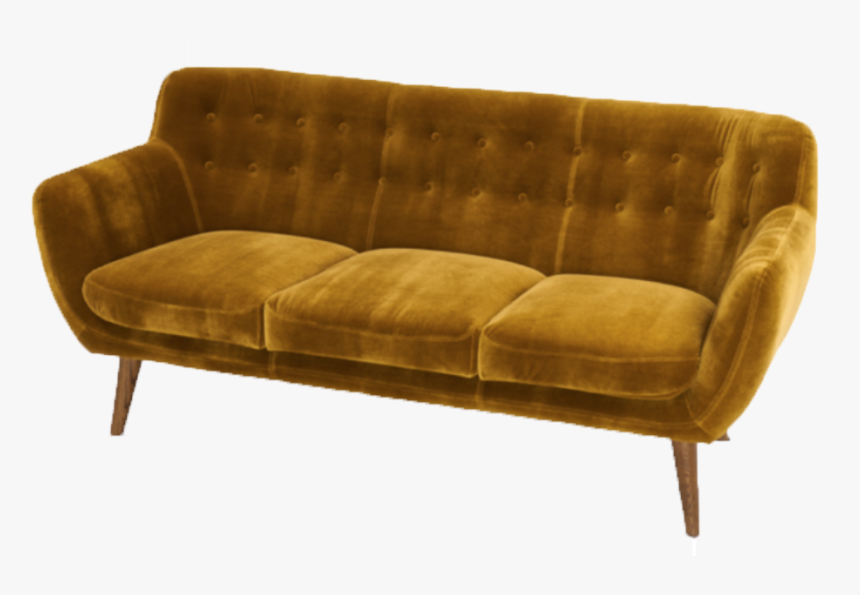 Sofa, Couch, Sofa For Rent, Rental Items, Furniture - Golden Sofa, HD Png Download