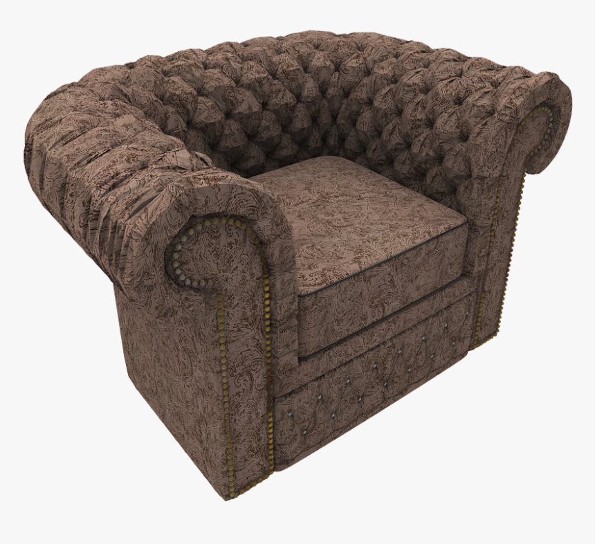 Sofa, Chair, 3d, Render, Design, Furniture, Modern - Sleeper Chair, HD Png Download