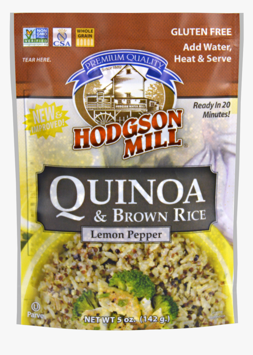 Quinoa & Brown Rice - Lemon Pepper Quinoa And Brown Rice, HD Png Download