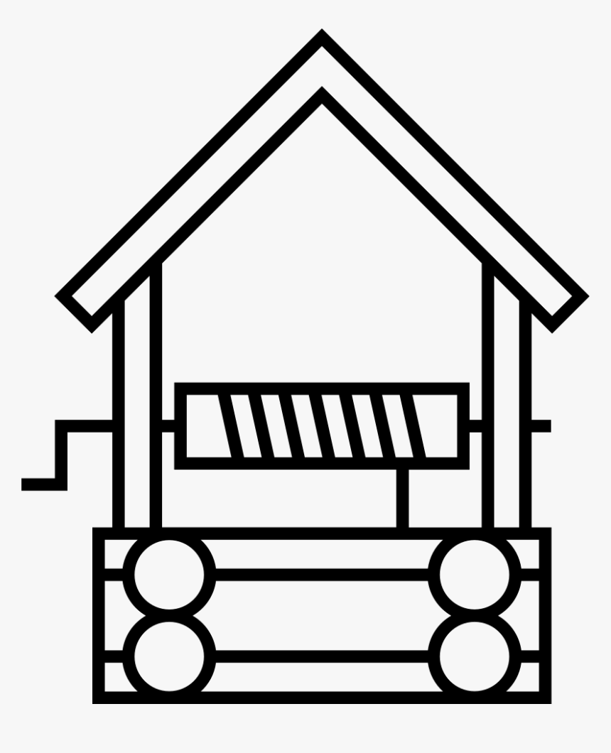 Transparent Wishing Well Clipart - Icon Home Logo Png, Png Download