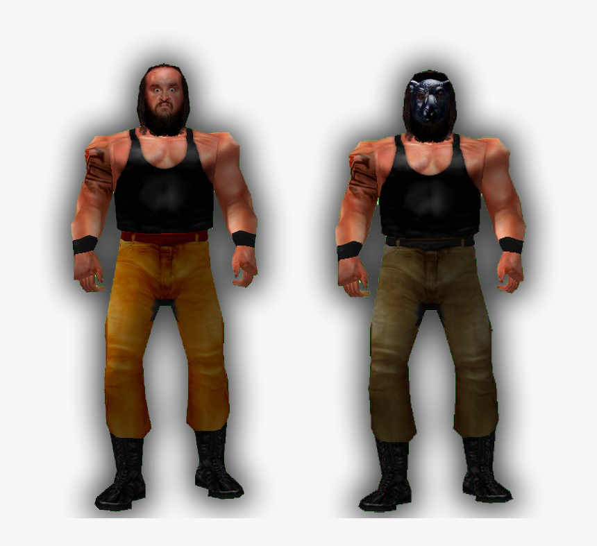 Wwf No Mercy Braun Strowman Mod, HD Png Download
