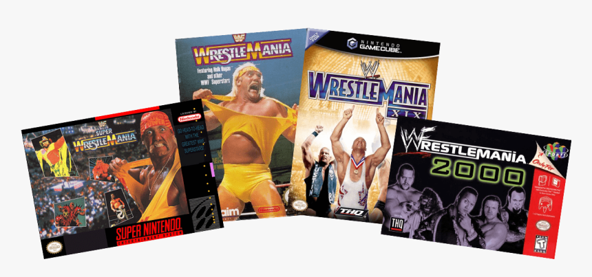 Wrestlemania Game Boxes - Wrestlemania, HD Png Download