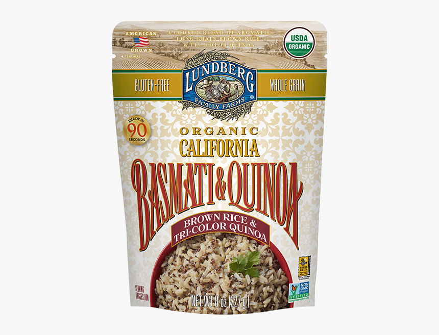Lundberg Organic Long Grain White Rice Ready, HD Png Download