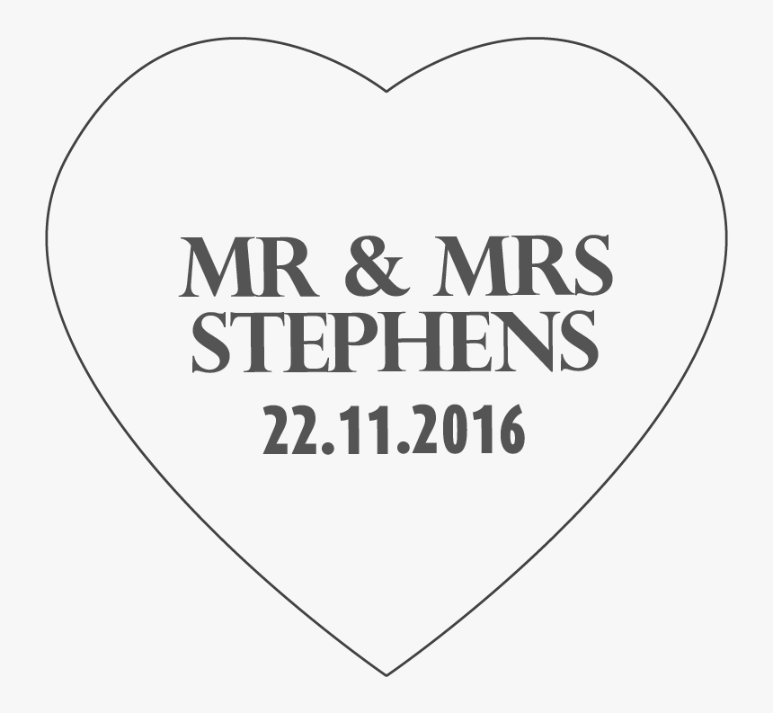 Hearts Wedding Table Confetti - Heart, HD Png Download