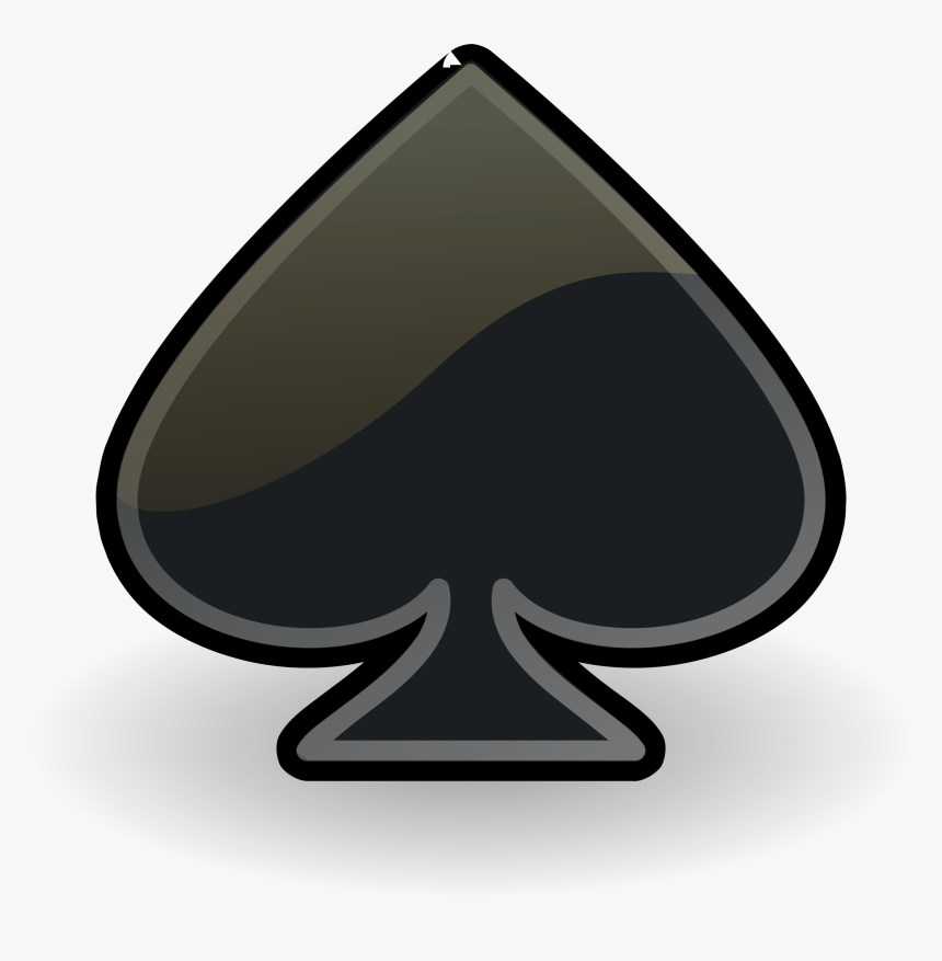 Black Spade Clipart, HD Png Download