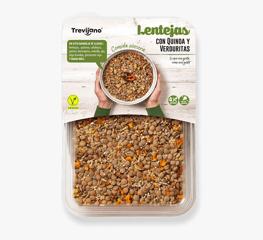 Lenteja Quinoa S - Lentil, HD Png Download