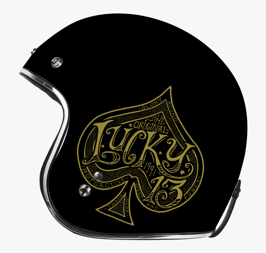 Transparent Black Spade Png - Jethelm Lucky 13, Png Download