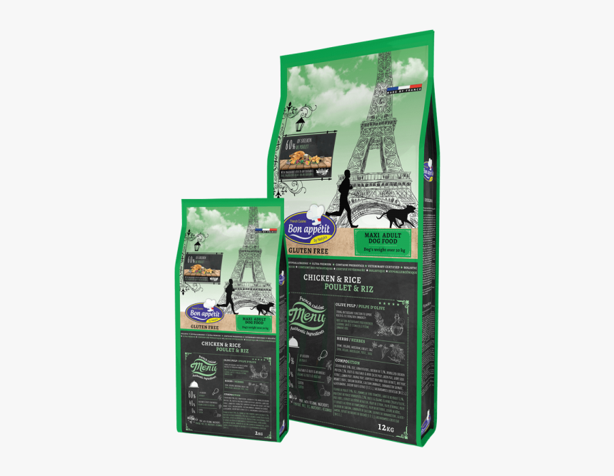 Bon Appetit Dog Food Gluten Free Adult Maxi Chicken - Bon Appetit Pet Food, HD Png Download