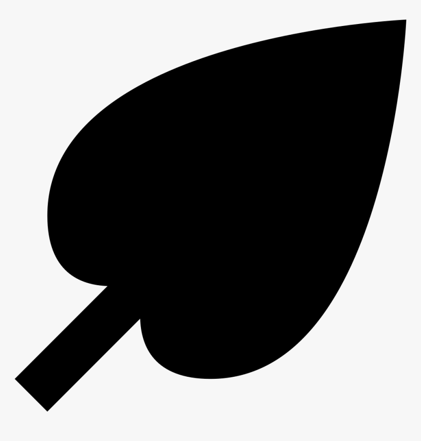 Spade Shaped Leaf, HD Png Download