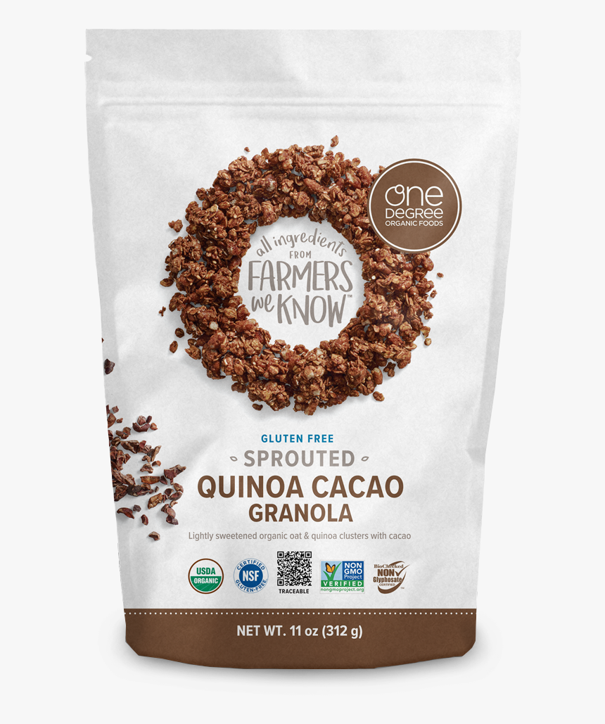 Sprouted Quinoa Cacao Granola, HD Png Download