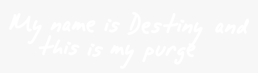 Mypurgedestiny - Calligraphy, HD Png Download