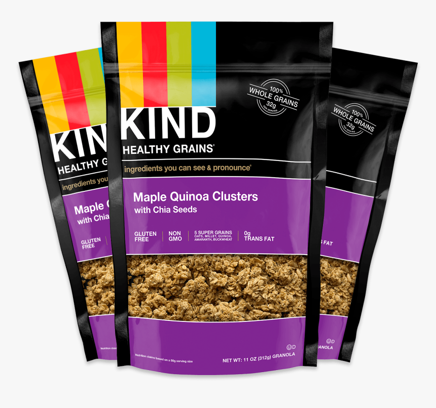 Kind Granola Cinnamon Oat Clusters, HD Png Download