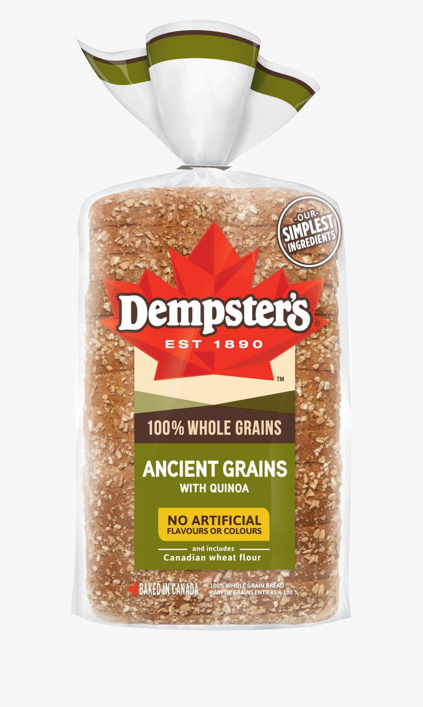 Dempster S® 100% Whole Grains Ancient Grains With Quinoa - Dempsters Ancient Grain Bread, HD Png Download