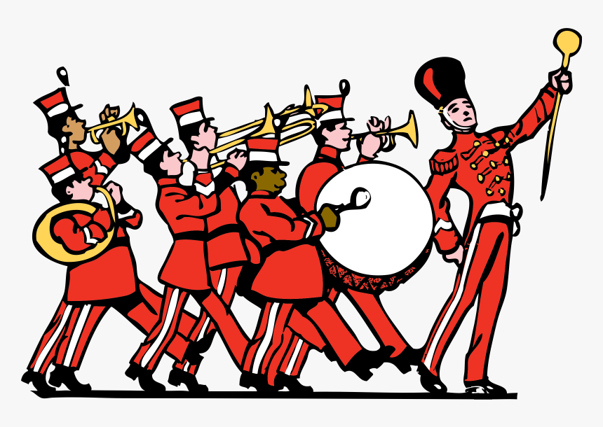 Bando, Üniforma, Alet, Perküsyon, Geçit Töreni - Marching Band, HD Png Download