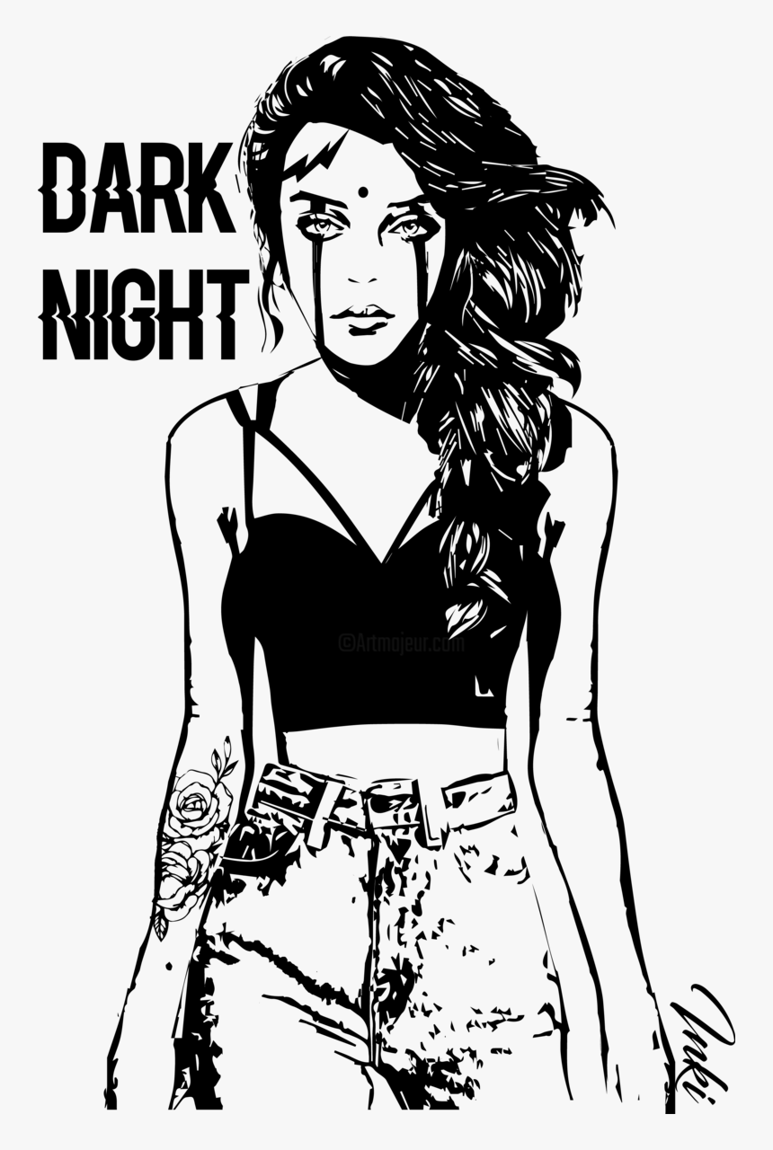 Digital Arts, ©2018 By Inki - Png Blanco Y Negro, Transparent Png