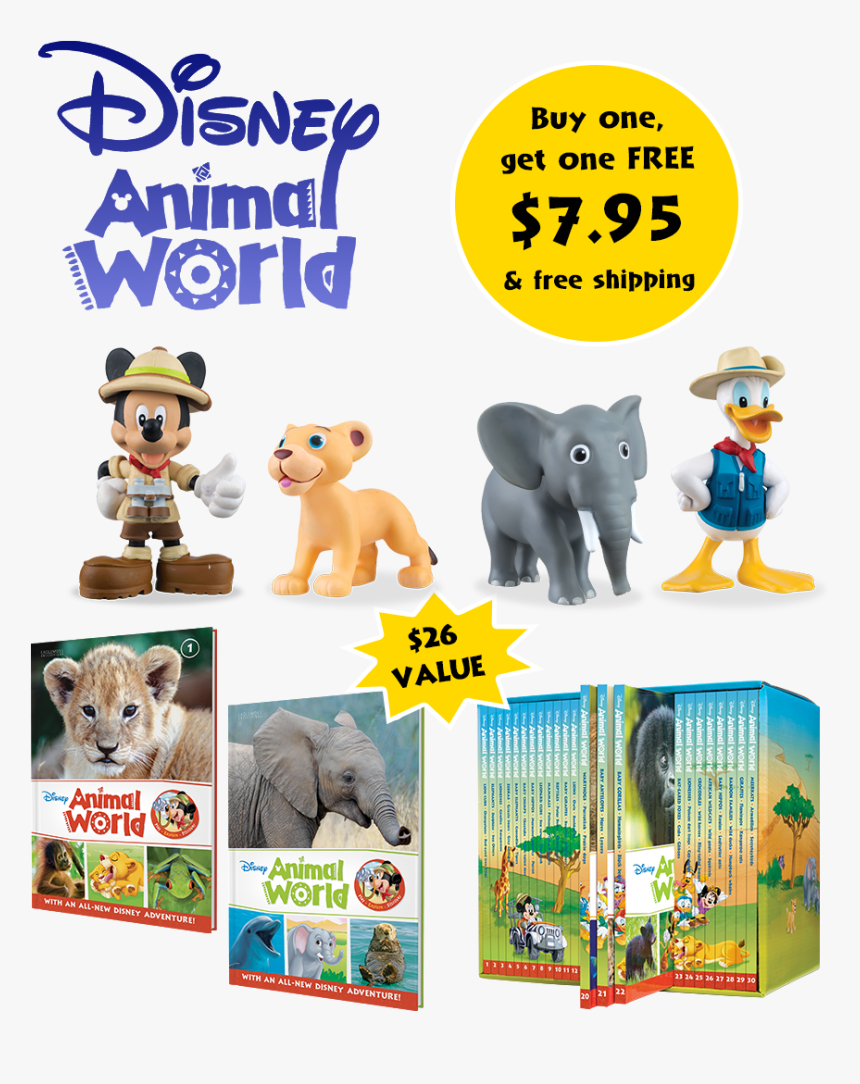 Disney Animal World Toys, HD Png Download