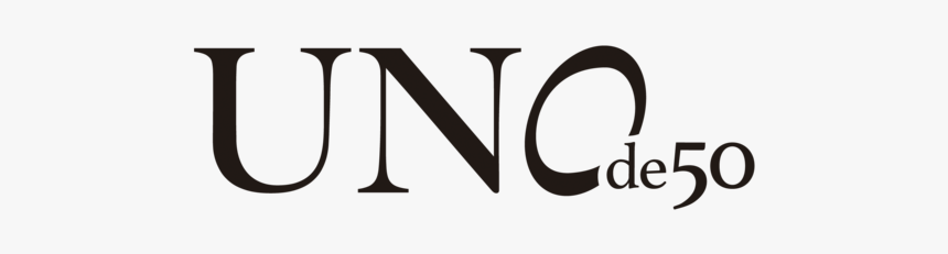 00 Unode50 Logotipo Negro - Graphics, HD Png Download