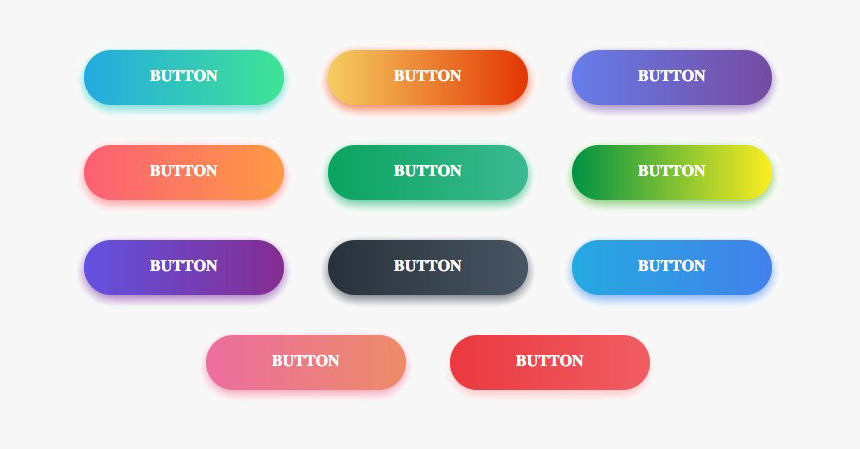 Gradient Button Download Transparent Png Image, Png Download