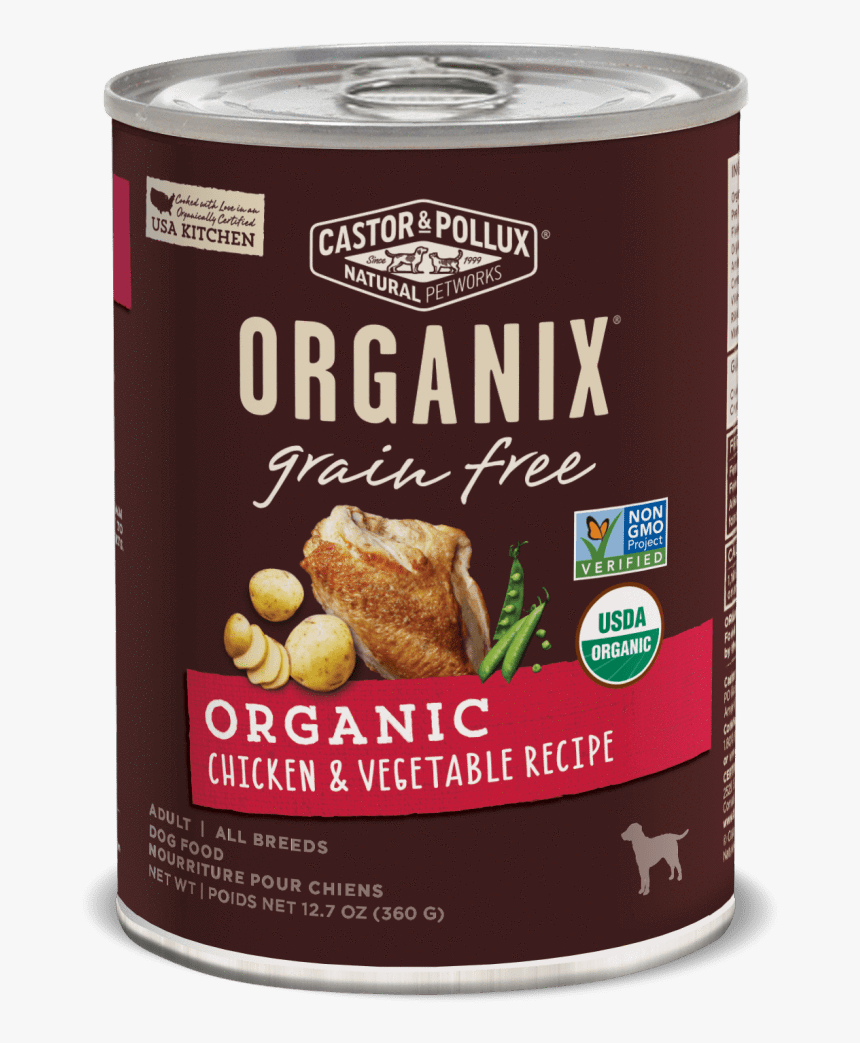 Castor & Pollux Dog Food Can, HD Png Download