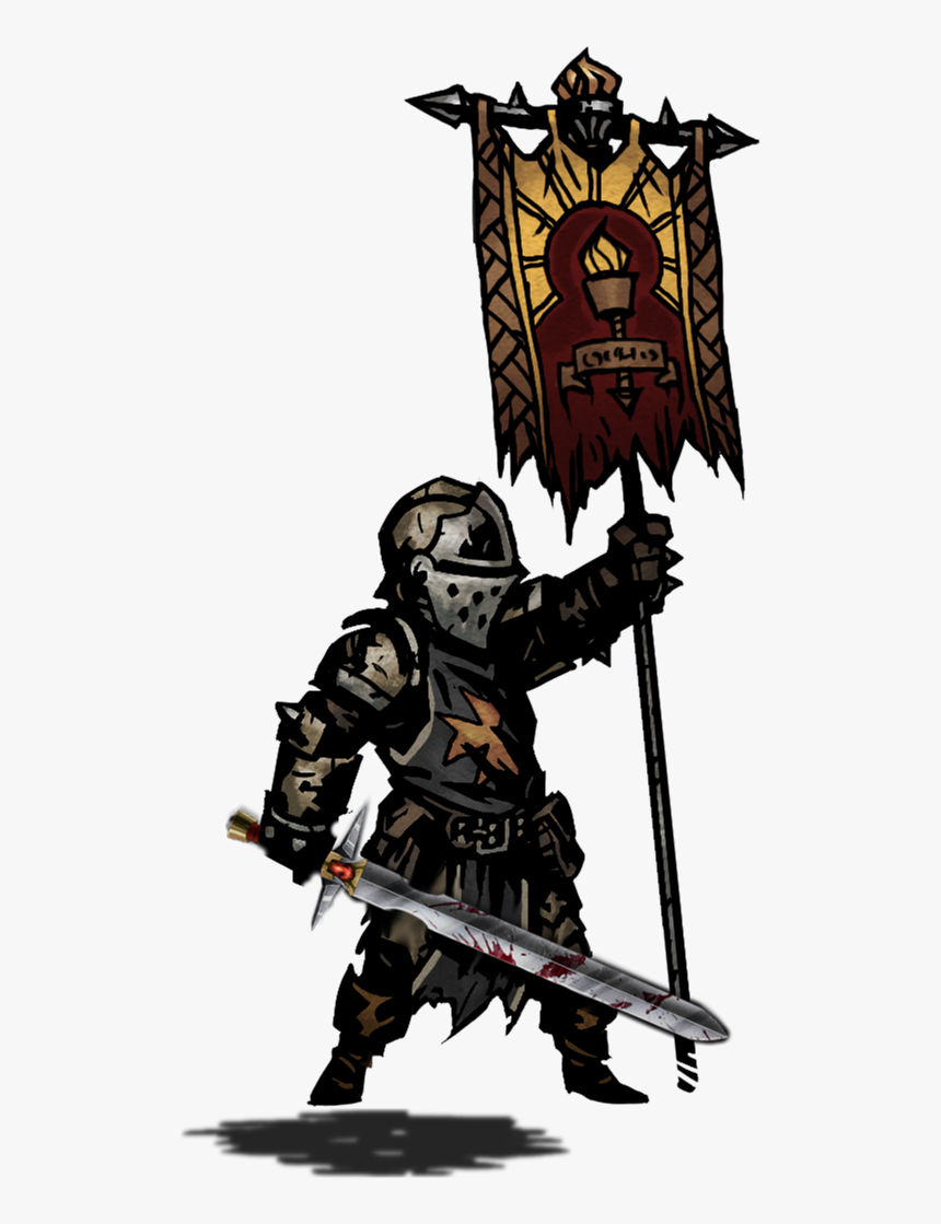 Knight Clipart Crusader - Darkest Dungeon Female Crusader, HD Png Download