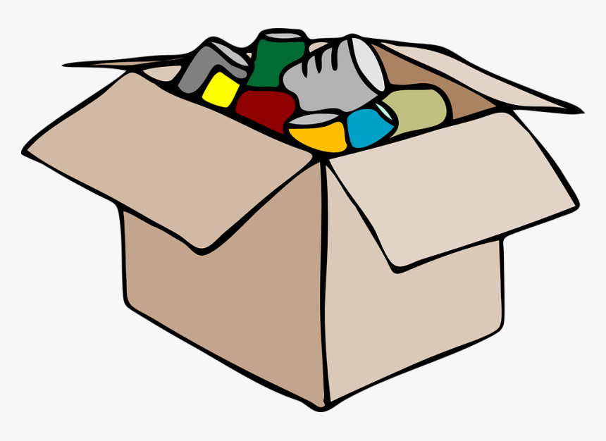 Cardboard Box Clipart, HD Png Download