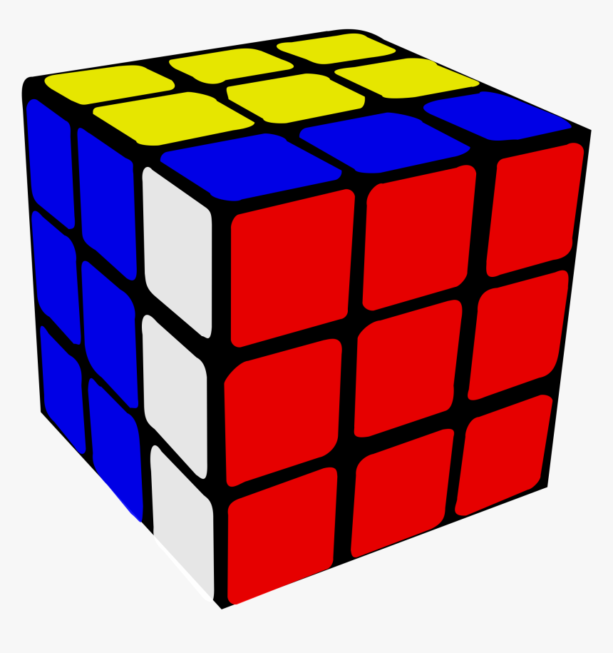 Cubo De Rubik Png Clipart , Png Download - Cube Rubik Moves Rotations, Transparent Png