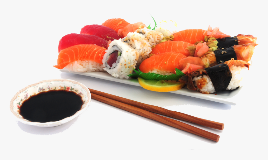 Japanese Cuisine Sushi Template Microsoft Powerpoint - Sushi Template, HD Png Download