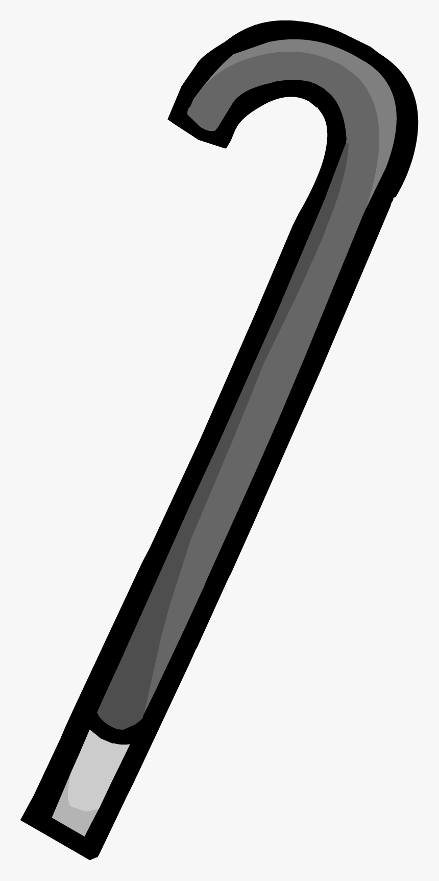 Dancing Cane Png - Club Penguin Cane, Transparent Png