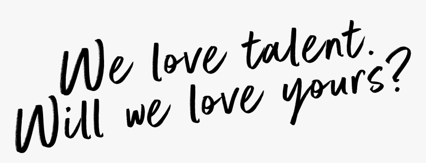 Fresh Talent - Calligraphy, HD Png Download