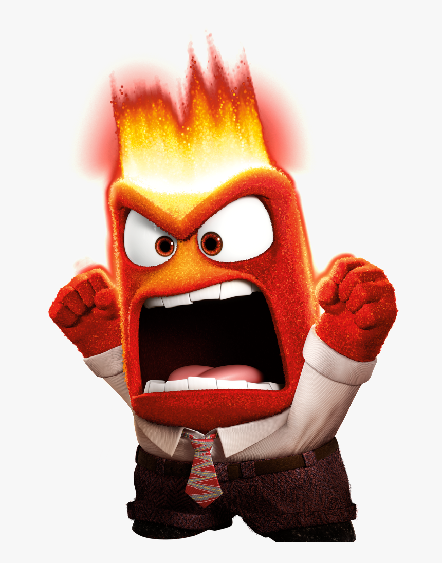 Inside Out Anger Emotion, HD Png Download