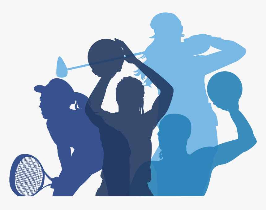 Transparent Athlete Silhouette Png, Png Download