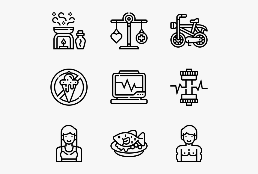 Healthy Life - Free Stock Icons, HD Png Download