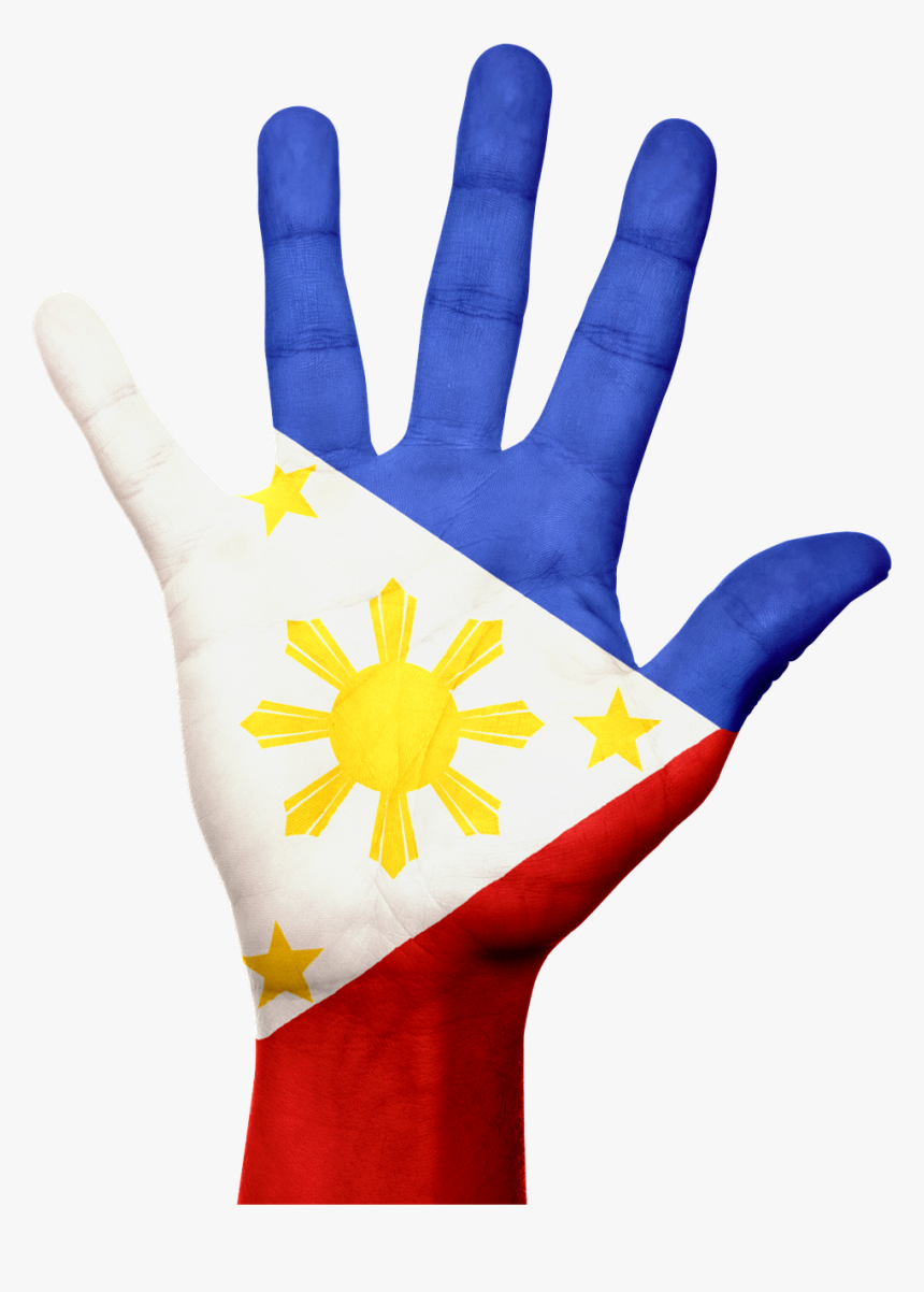 Interesting Facts About The Philippines Flag - Pakistan Flag On Hand, HD Png Download