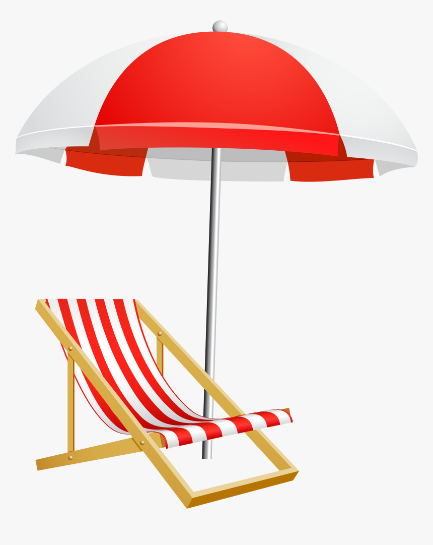Beach Umbrella Clipart - Transparent Background Beach Umbrella Clipart, HD Png Download