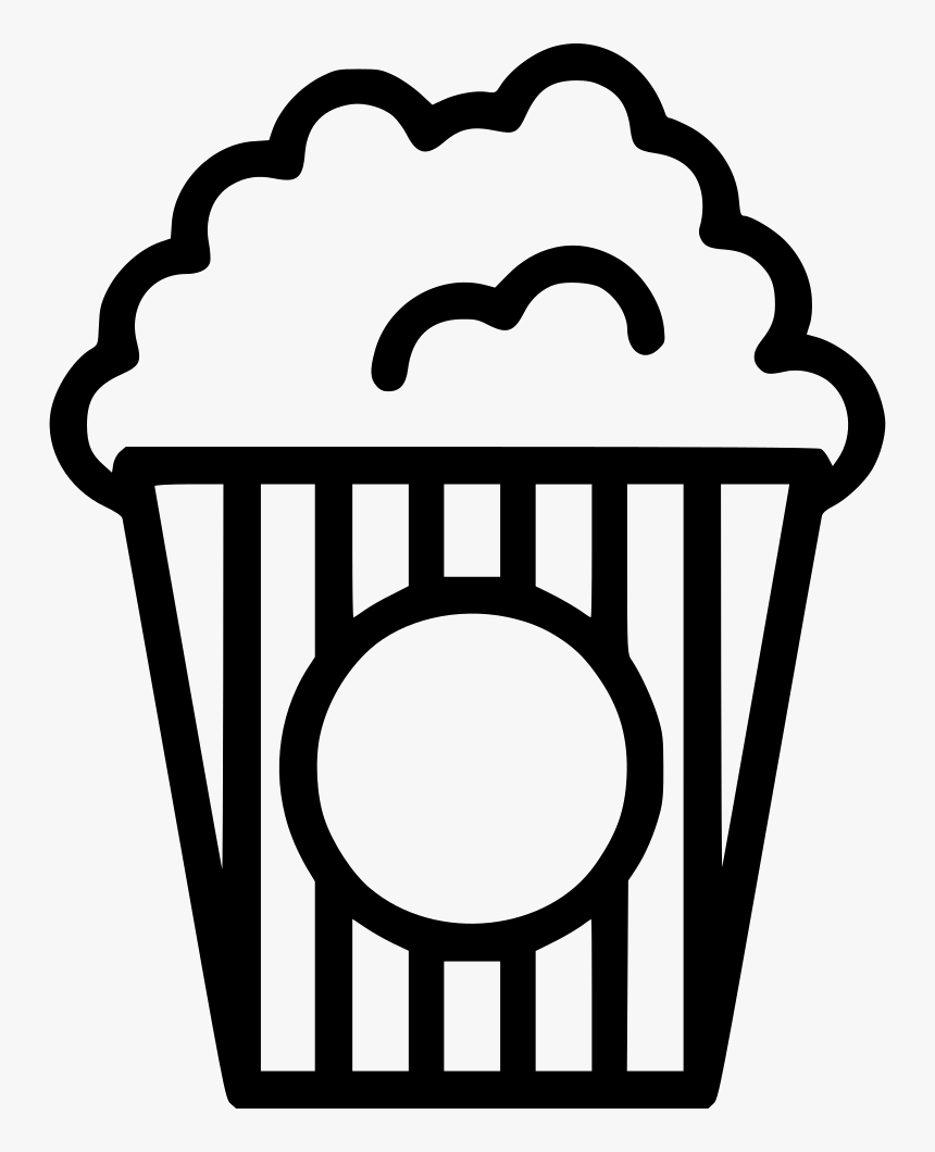 Pop Corn Png Icon, Transparent Png