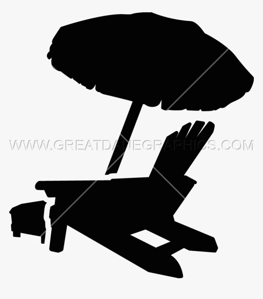 Silhouette Chair Clip Art - Illustration, HD Png Download