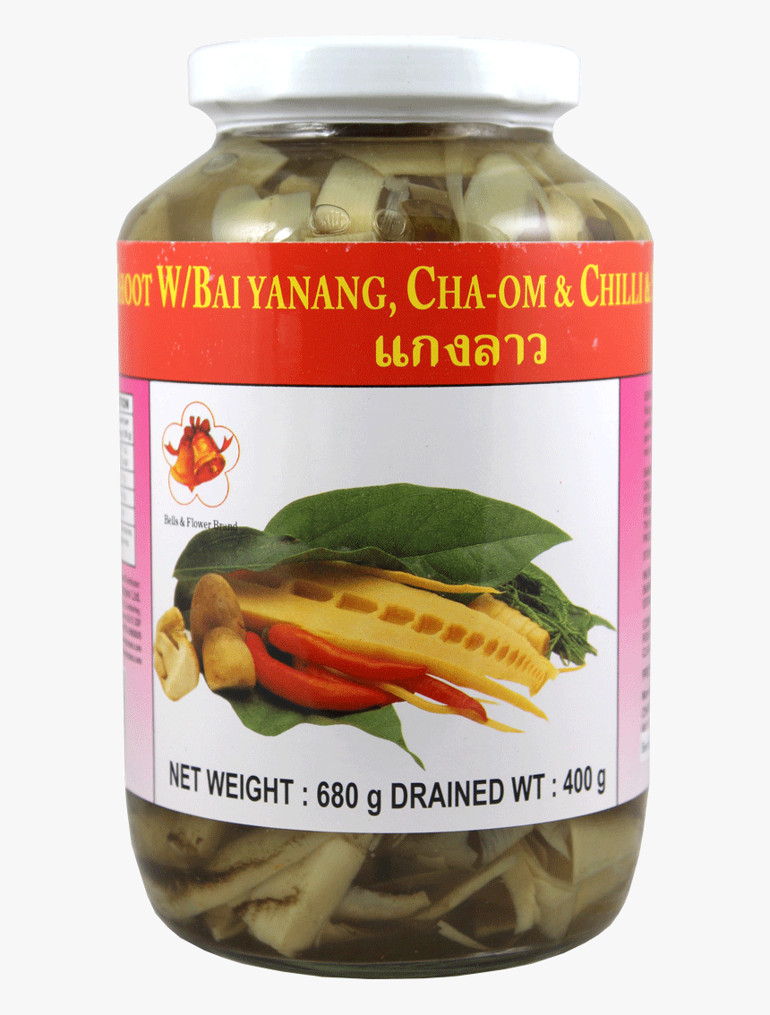 Bell & Flower Bamboo, Yanang, Cha Om, Mushroom & Chilli - Achaar, HD Png Download