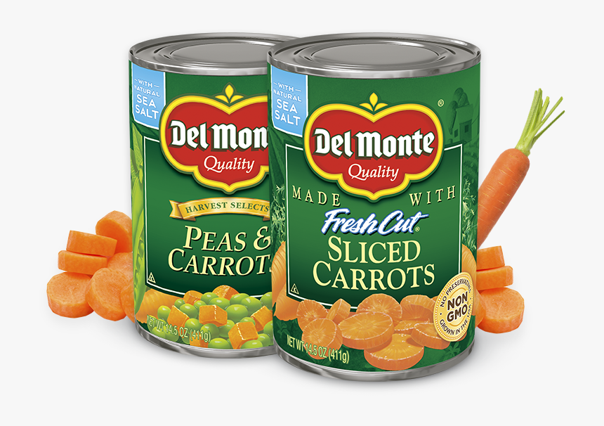 Carrots - Canned Food Del Monte, HD Png Download