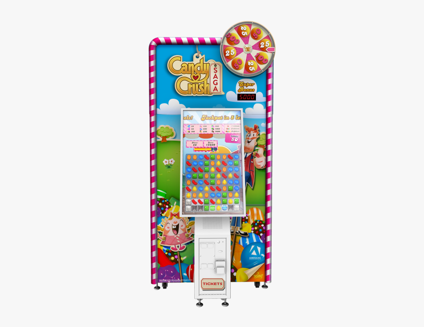 Candy Crush Ticket Arcade, HD Png Download