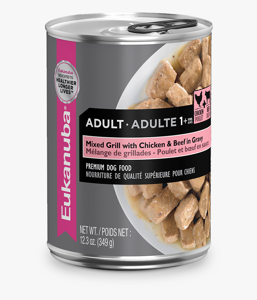 Eukanuba Mixed Grill Chickena And Beef In Gravy Canned - Eukanuba Canine Ground Chicken &beef 374g, HD Png Download