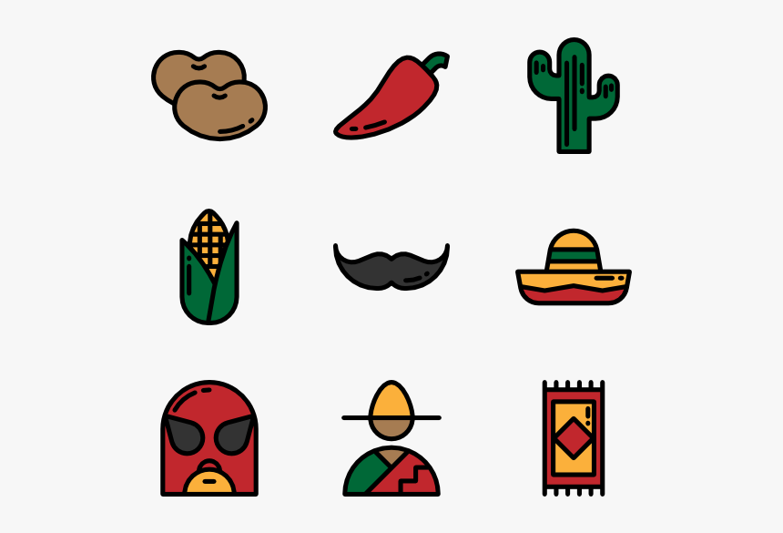 Mexican Party Vector Free Download - Mexican Party Vector Free Download Png, Transparent Png